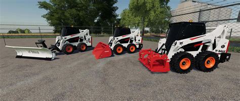 fs19 skid steer trailer not working|fs19 bobcat mods download.